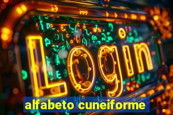 alfabeto cuneiforme